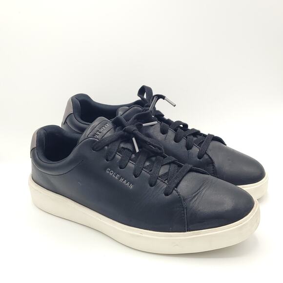 Cole Haan Grand Crosscourt Traveler black Leather Casual mens Size 11